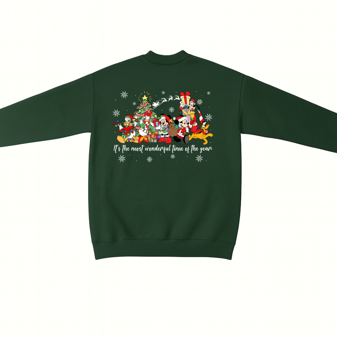 The most wonderful time Crewneck