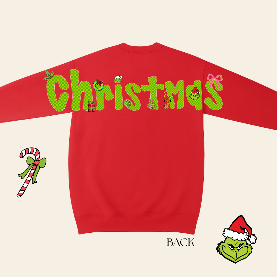 Grinchy Christmas Signature Crewneck