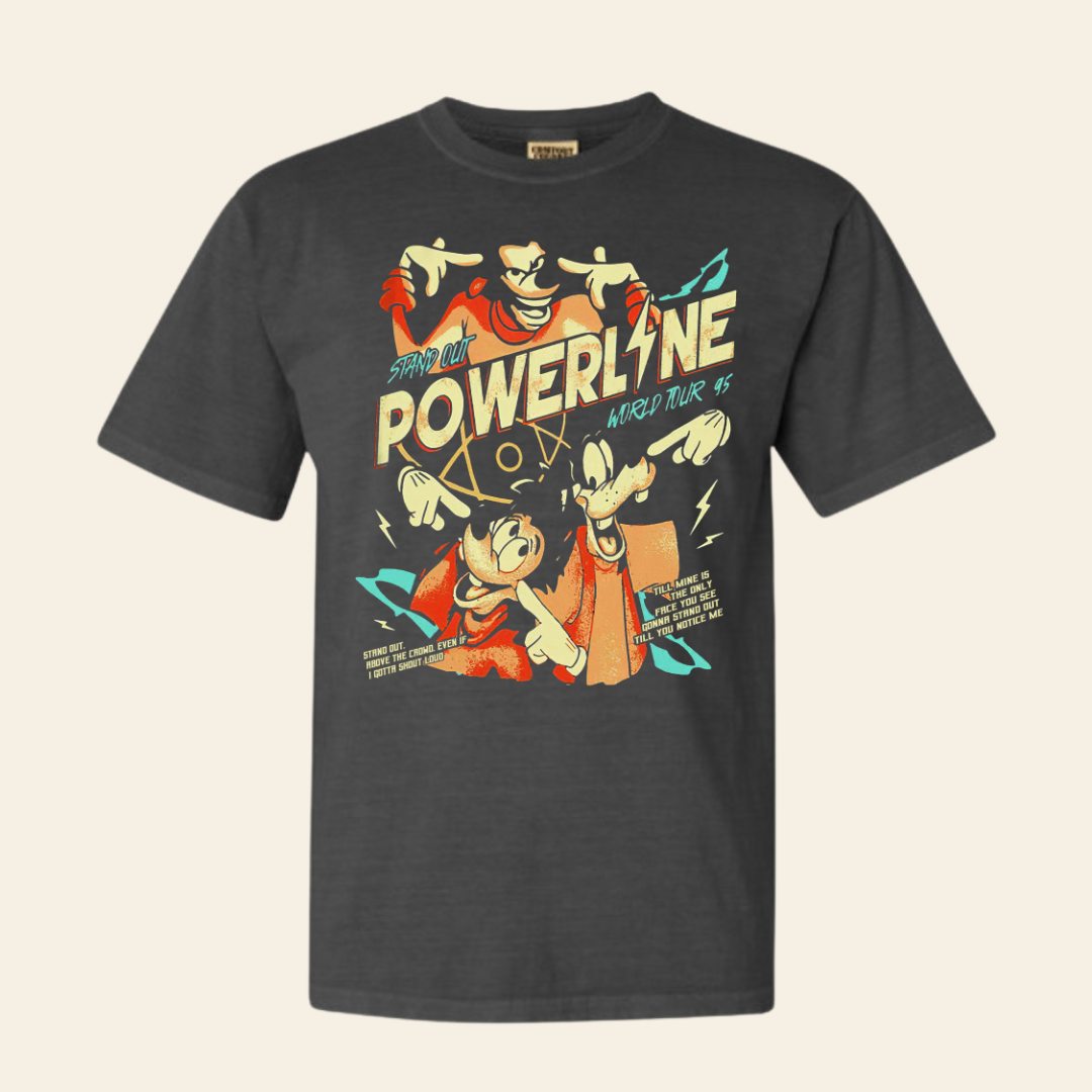 Retro Powerline T-Shirt