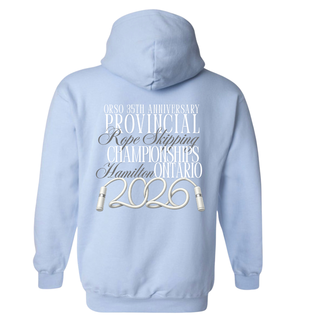 2026 Provincial Champ Hoodie - Light Blue