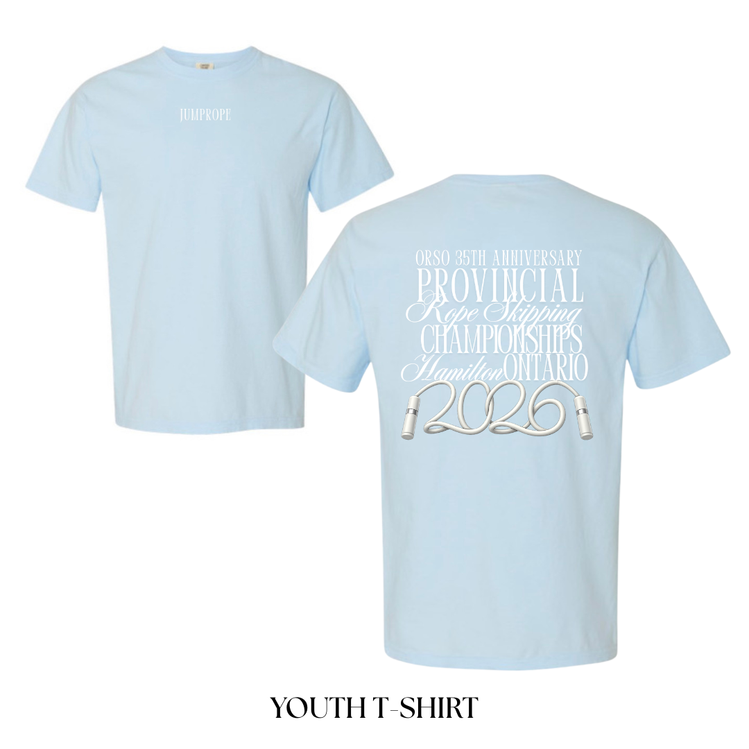 YOUTH 2026 Champ Tee - Light Blue