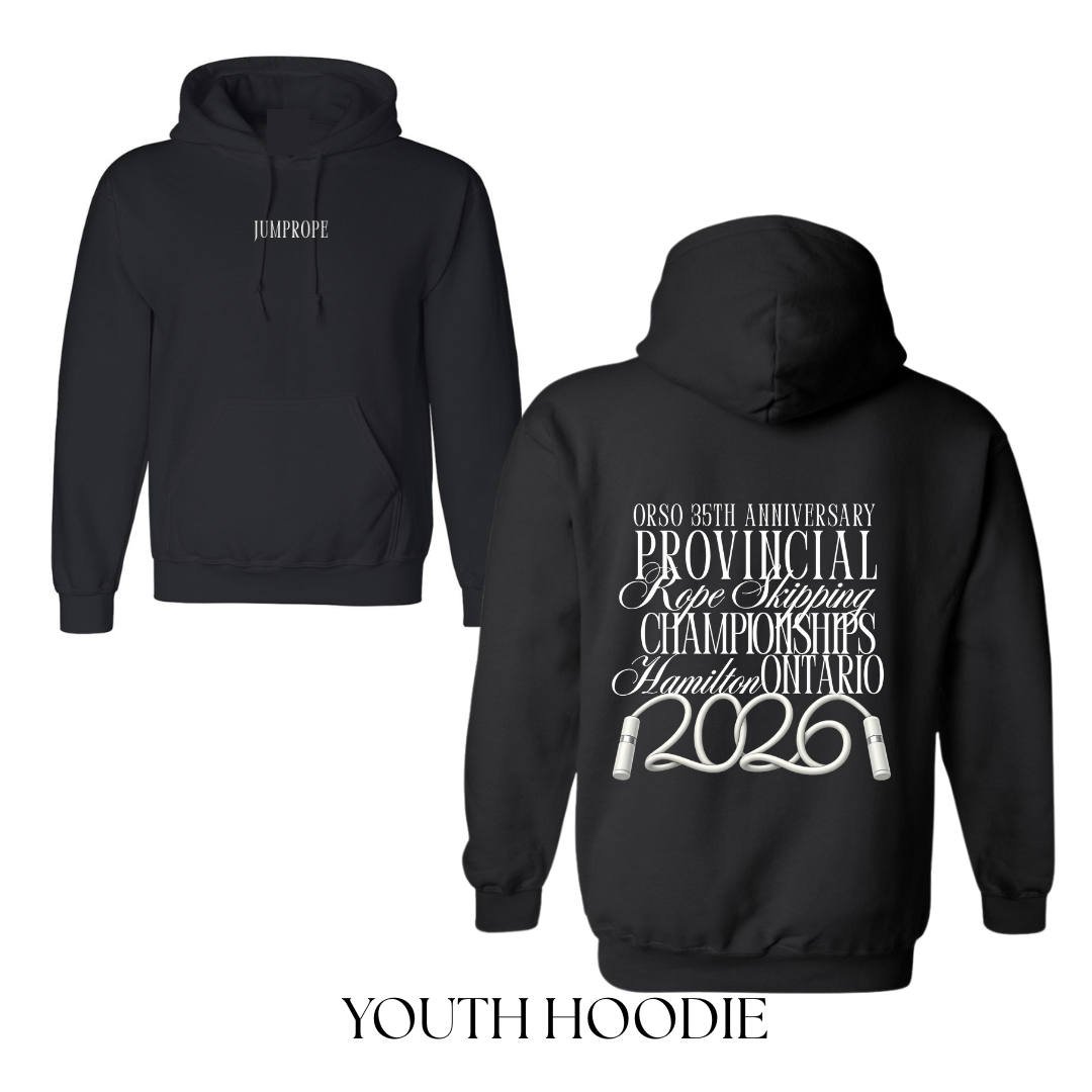 YOUTH 2026 Provincial Champ Hoodie - Black