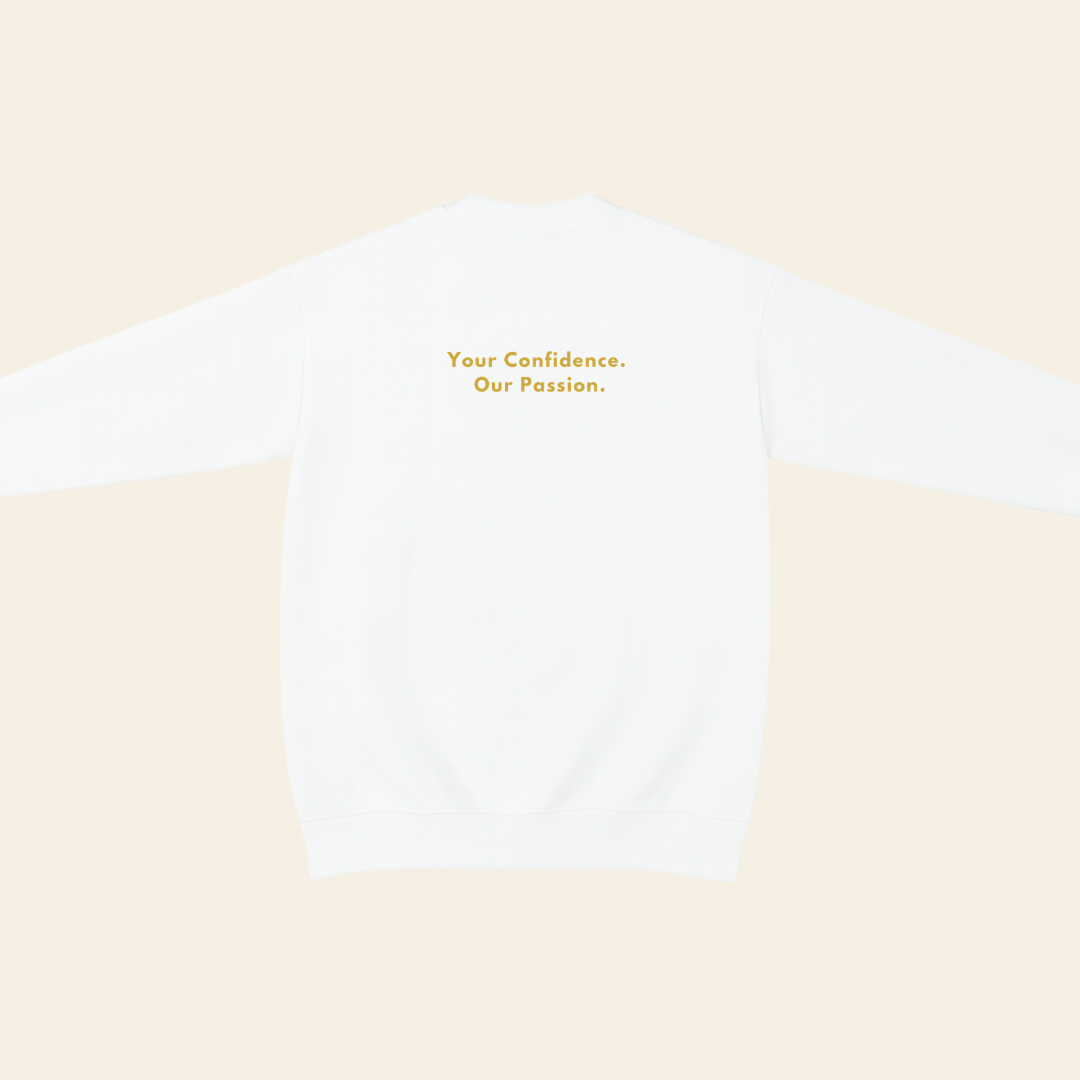 Custom Cherchez white crew