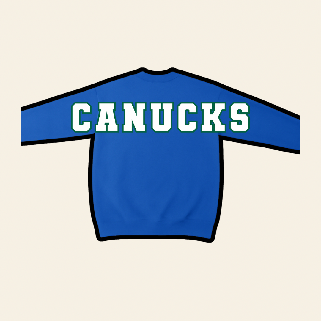 Blue Canucks Signature Crew💙🤍