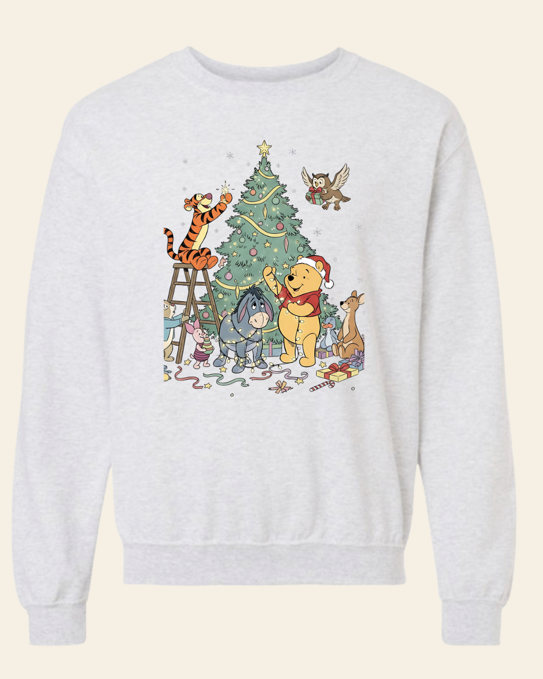 Pooh Bear Christmas Crewneck
