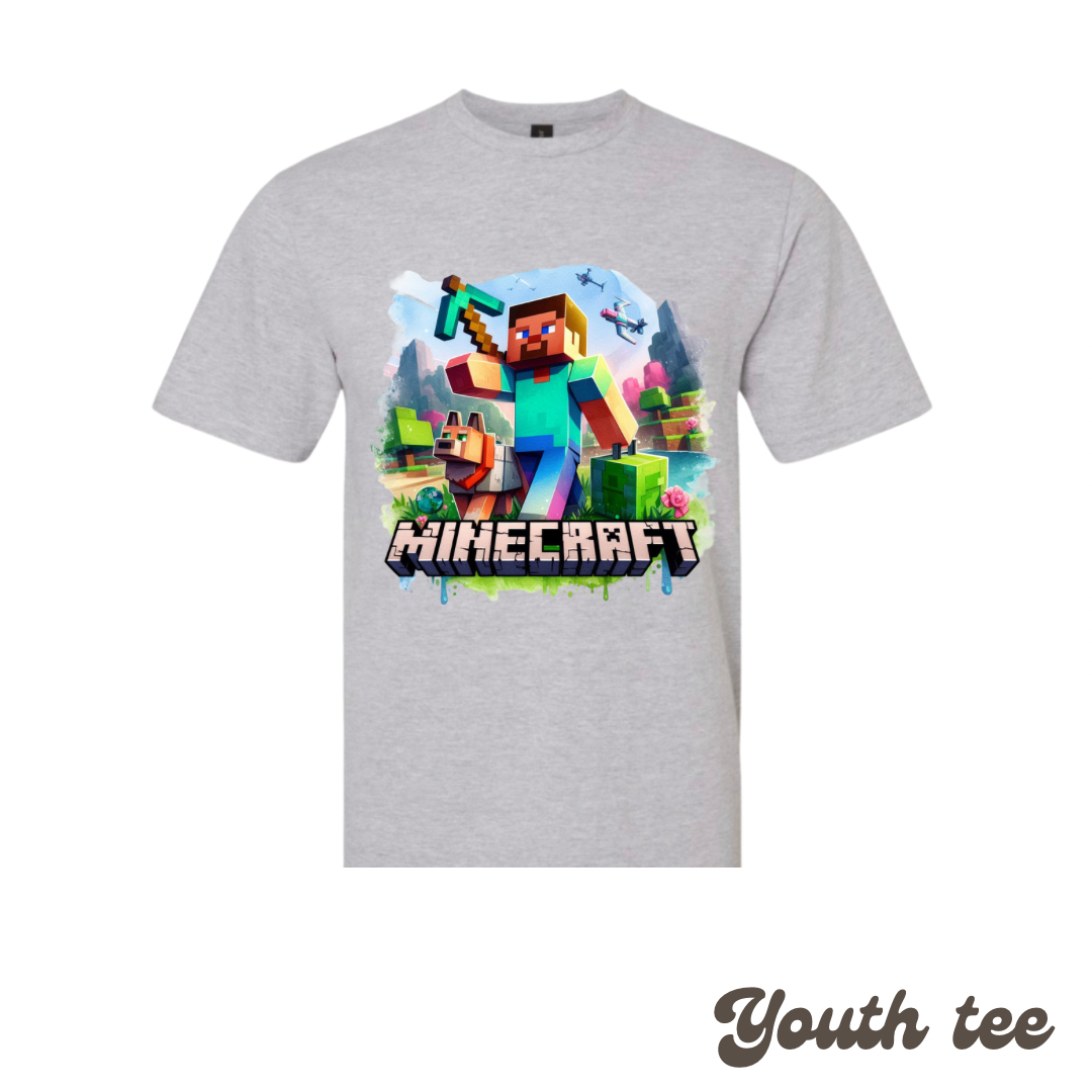 Kids Mine craft T-Shirt