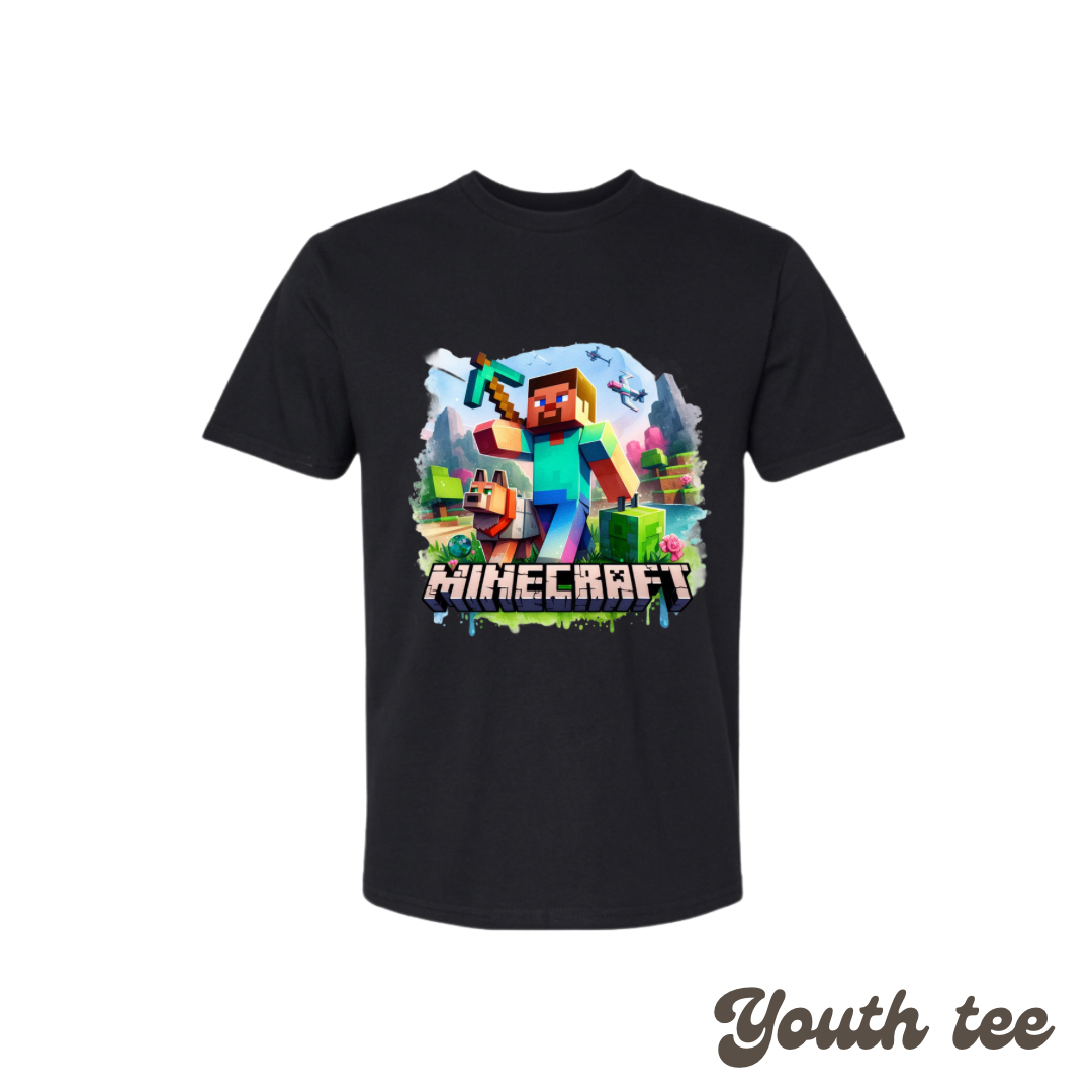 Kids Mine craft T-Shirt