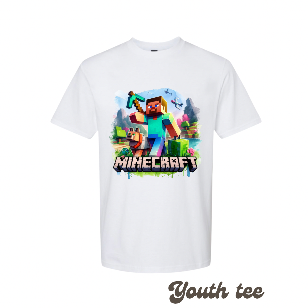 Kids Mine craft T-Shirt