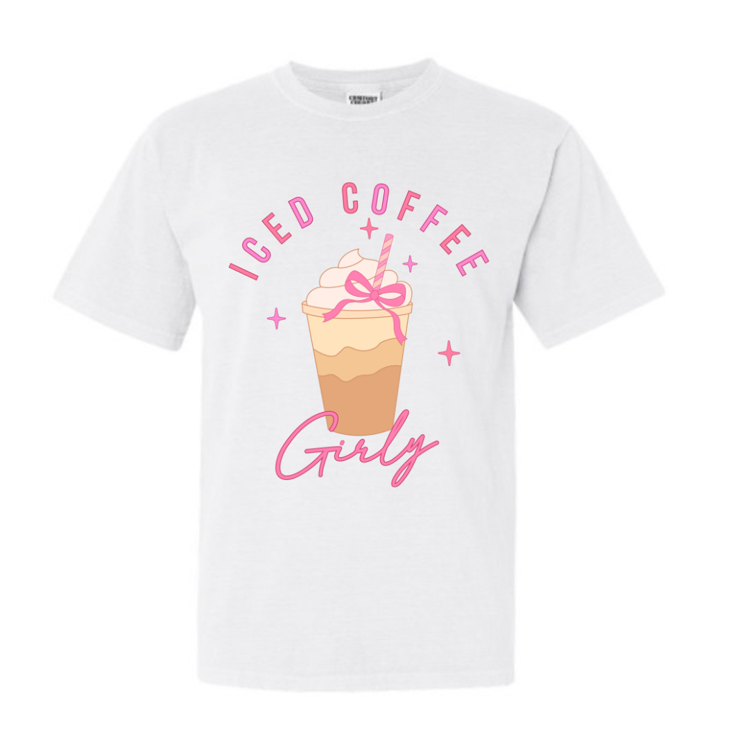 Iced Coffee Girly T-Shirt