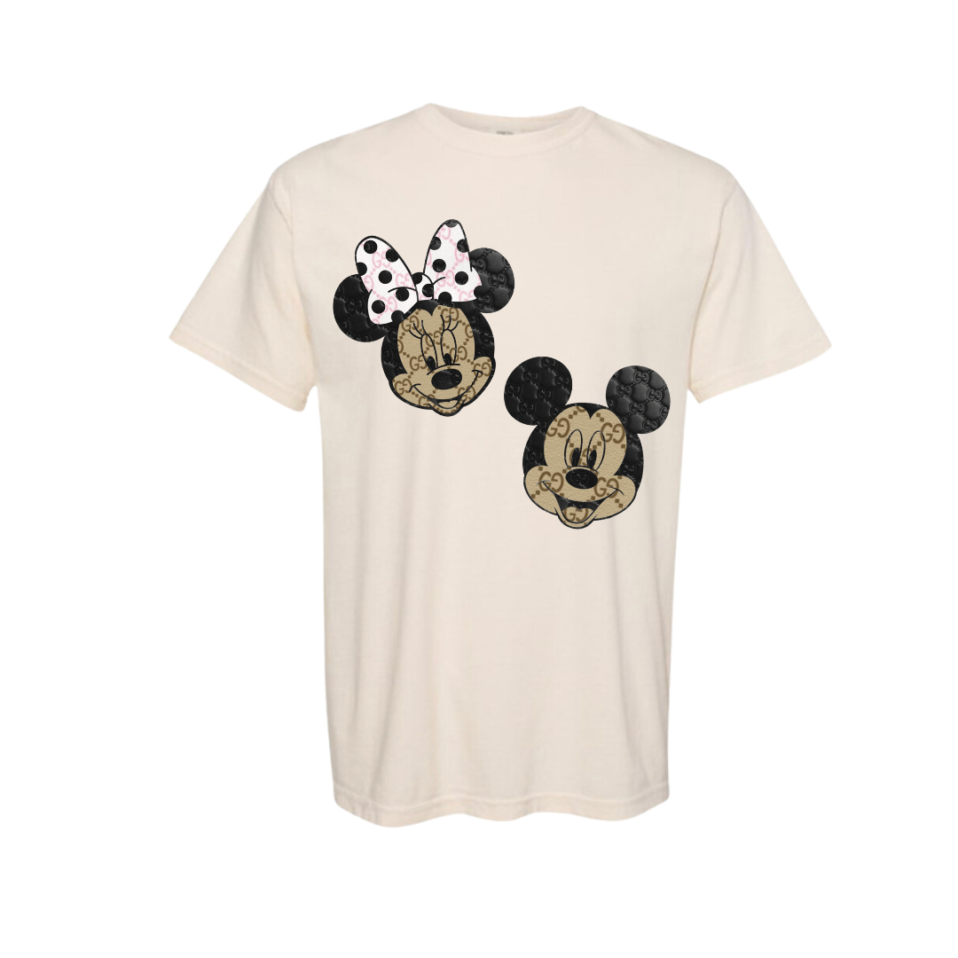 Mickey & Minnie Designer T-Shirt