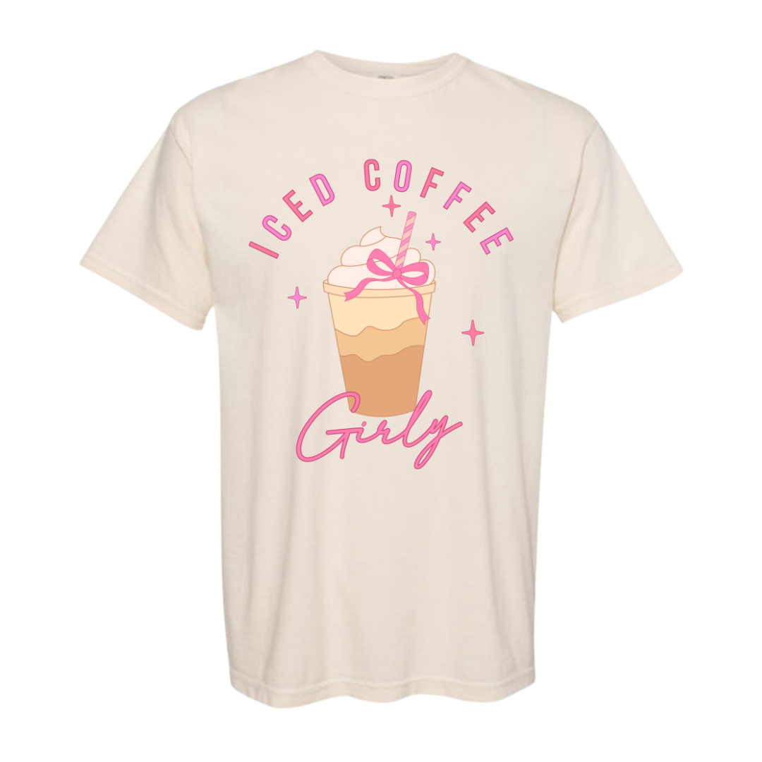 Iced Coffee Girly T-Shirt