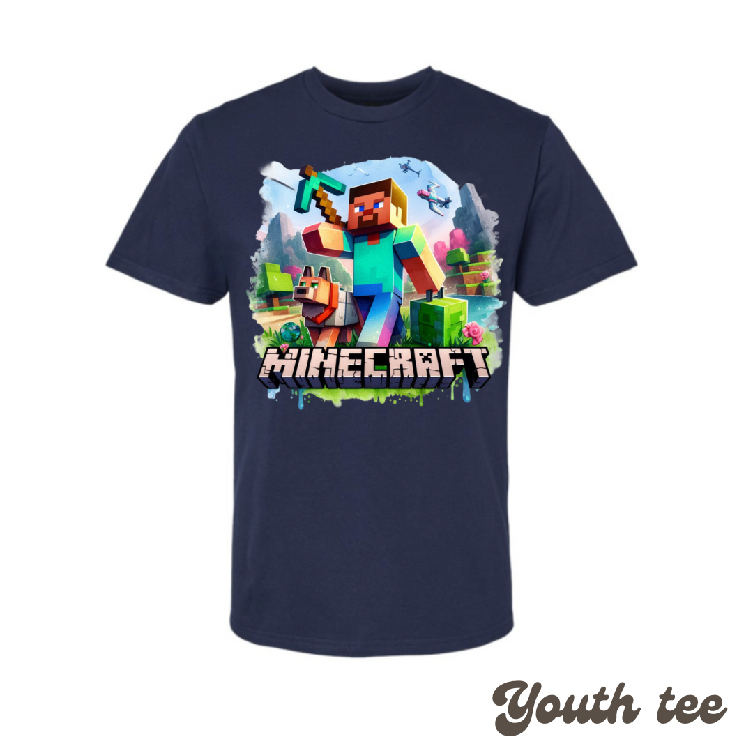 Kids Mine craft T-Shirt