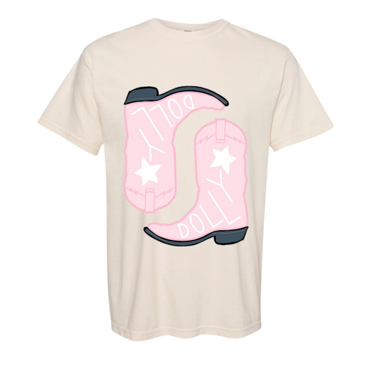 Dolly Cowboy Boot T-Shirt