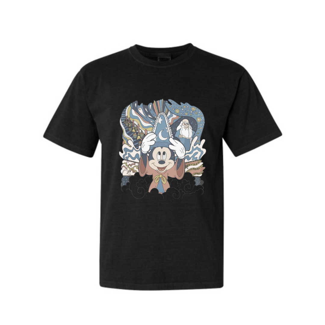 Retro Sorcerer Mickey T-Shirt