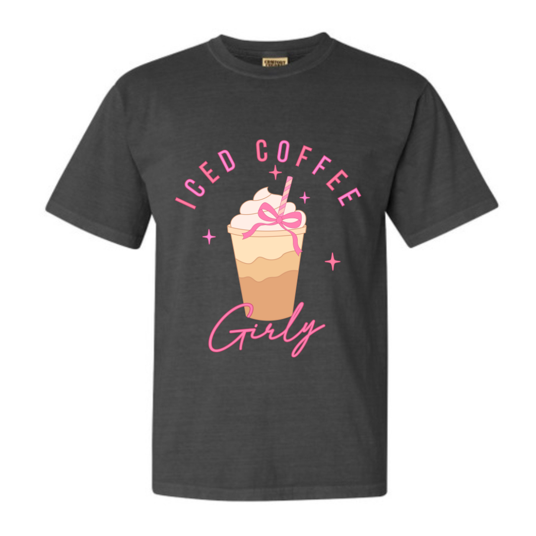 Iced Coffee Girly T-Shirt