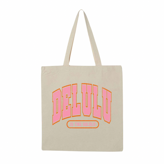 Delulu Tote Bag