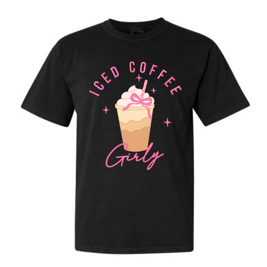 Iced Coffee Girly T-Shirt