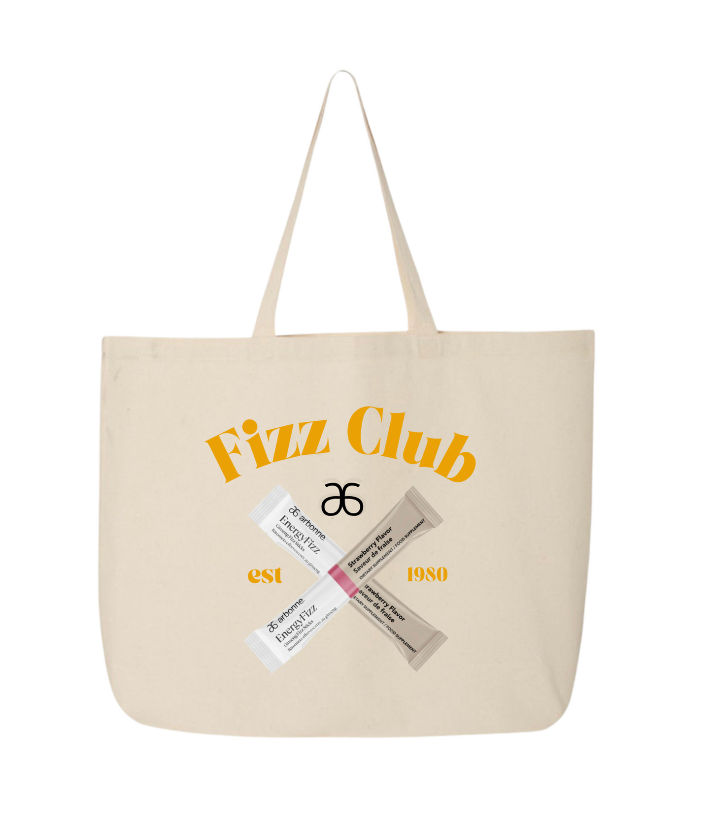 Fizz Club Jumbo Tote Bag