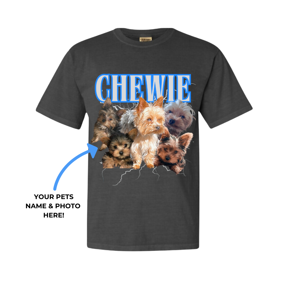 Pet Portrait T-Shirt (ADULT SIZE)