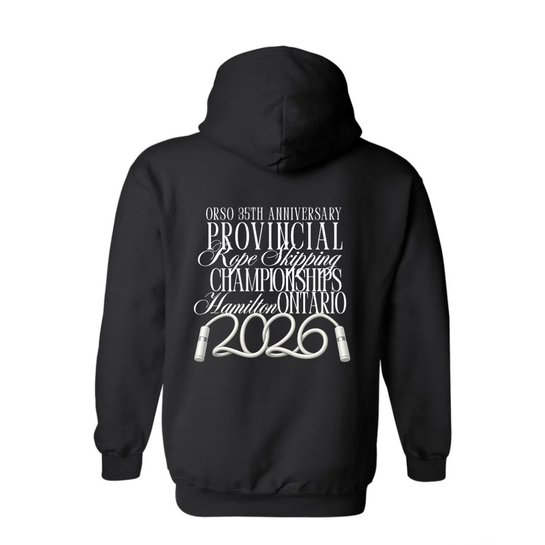 2026 Provincial Champ Hoodie - Black