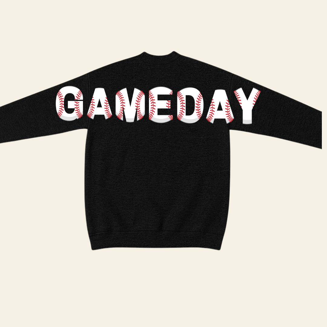 Game Day- Baseball Crewneck