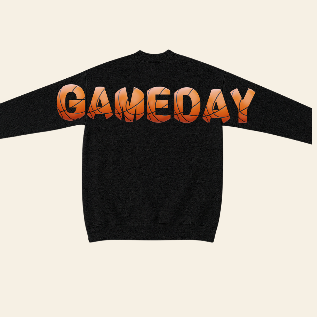 Game Day -Basketball Crewneck