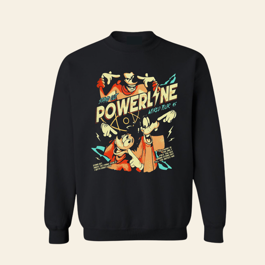 Retro Powerline Crewneck