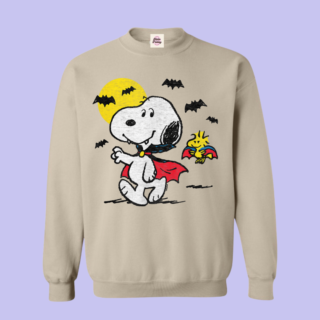 Snoopy Vampire Crewneck