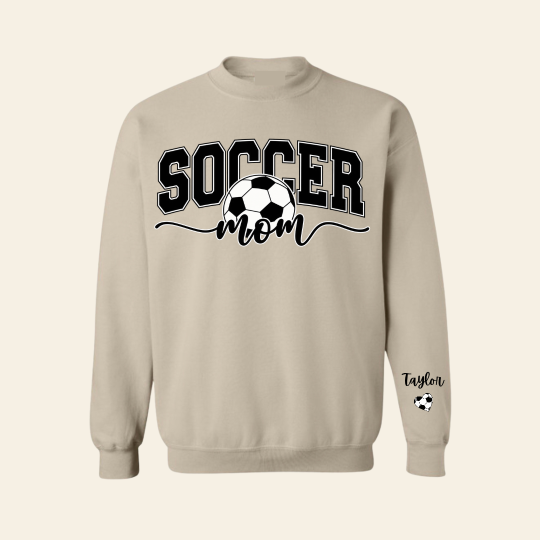 Soccer Mom Customizable Crewneck