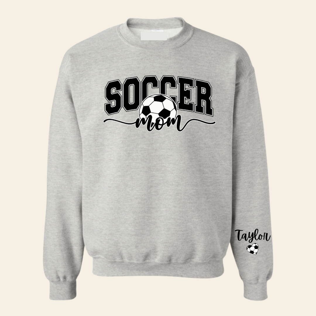 Soccer Mom Customizable Crewneck