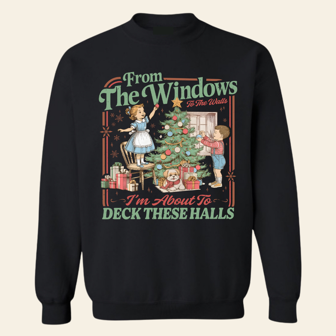 From the windows to the wall Crewneck