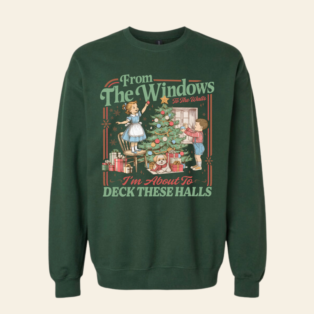 From the windows to the wall Crewneck