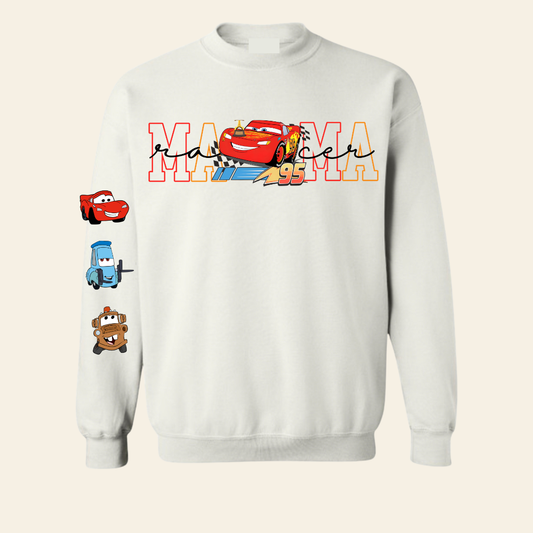 Mama Racer Customizable Crewneck