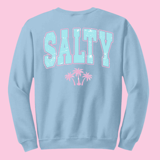 Salty Varsity Crewneck