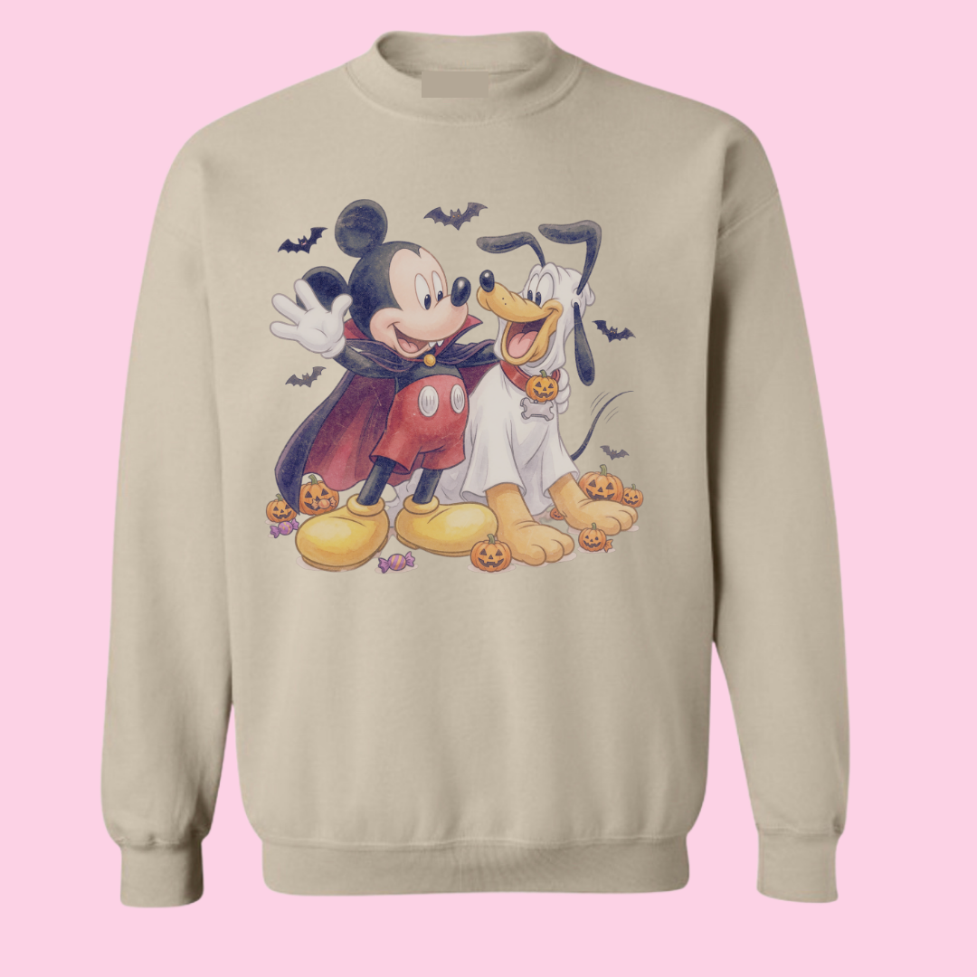 Vintage Halloween Pals Crewneck