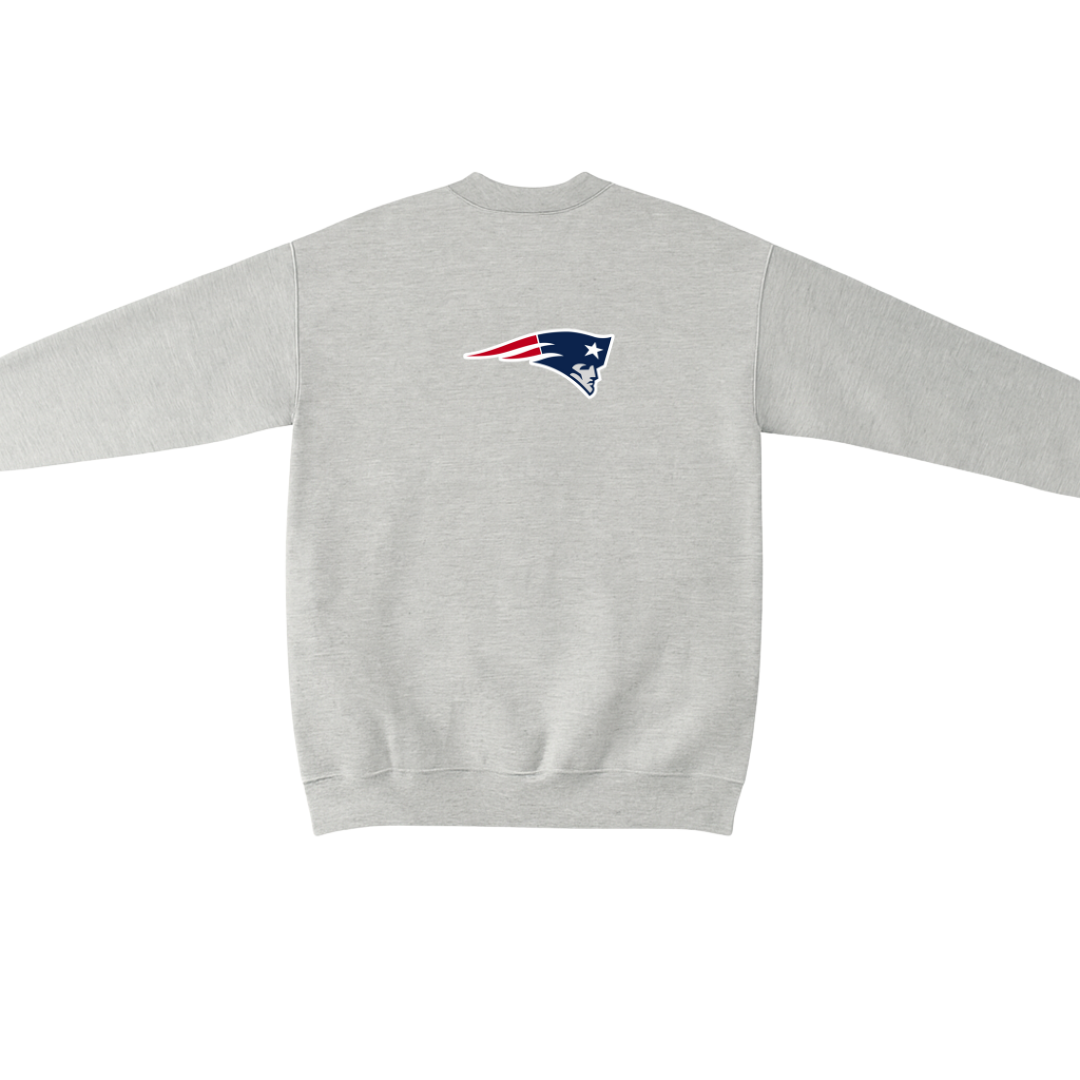 Patriots Grey Crewneck