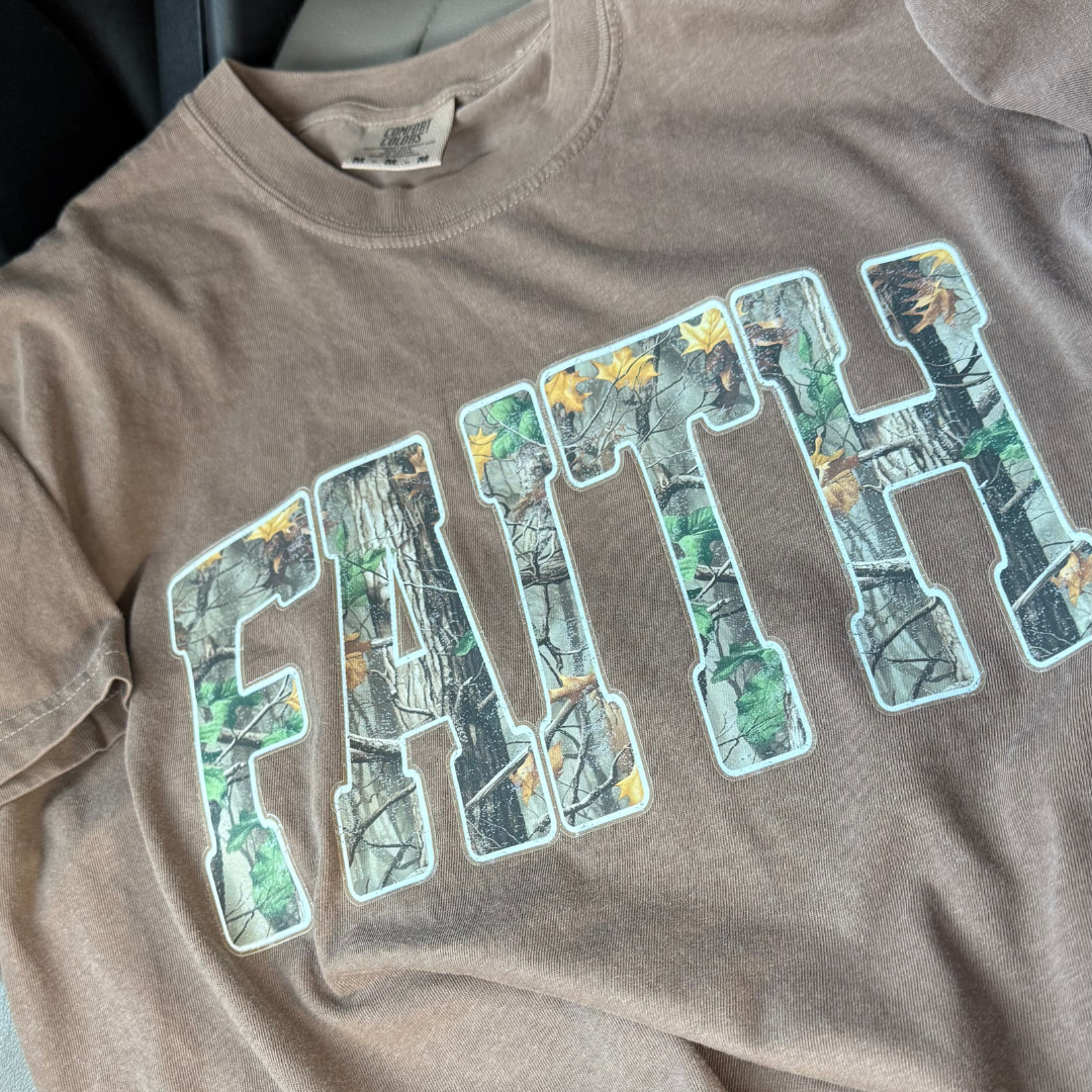 Faith Camo T-Shirt