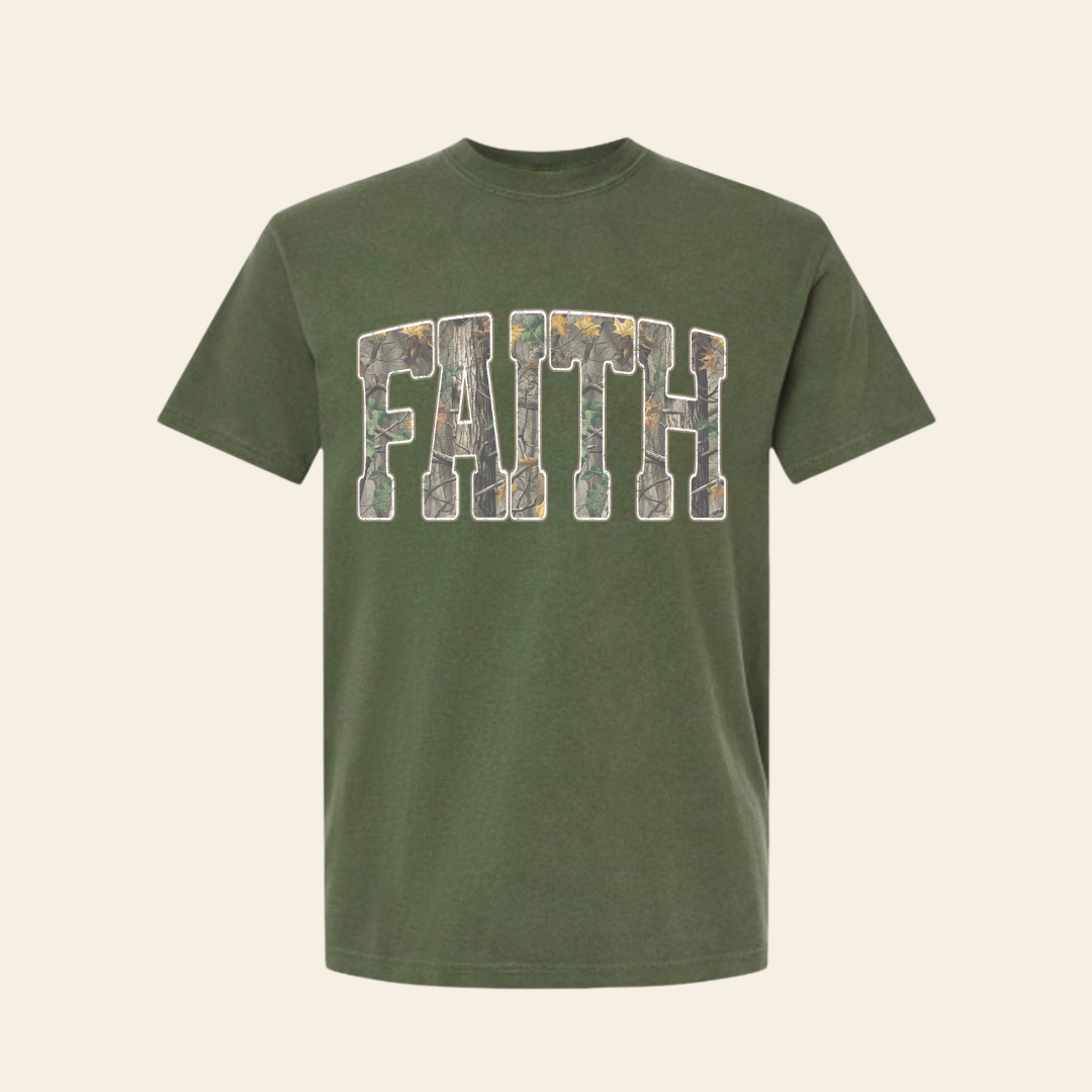 Faith Camo T-Shirt