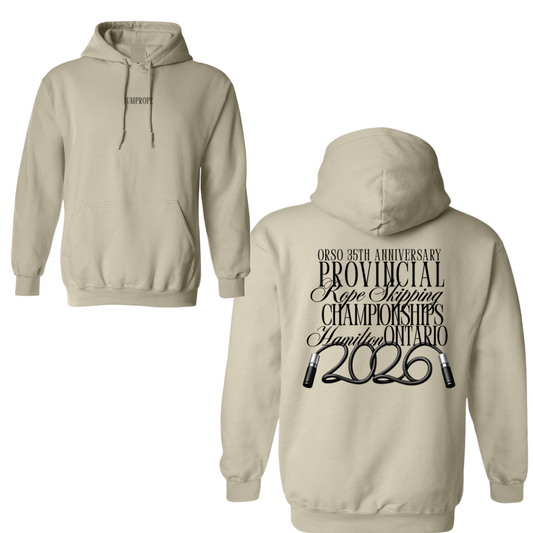2026 Provincial Champ Hoodie - Beige