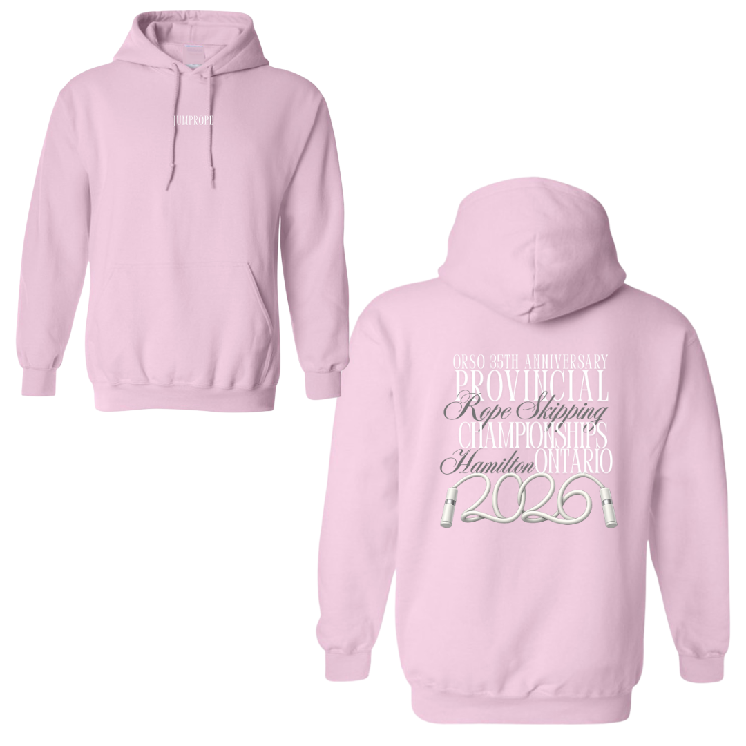 2026 Provincal Champ Hoodie - Light pink