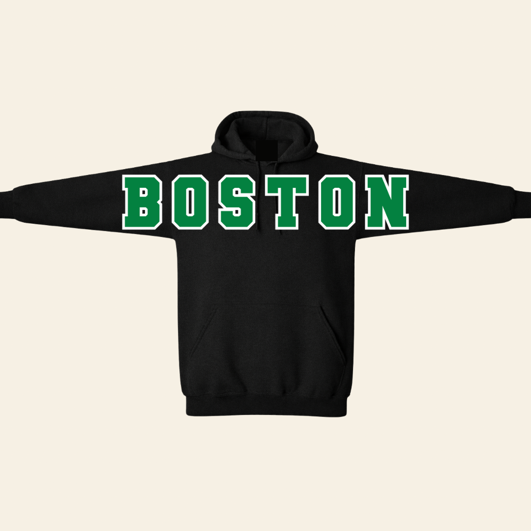 Boston Signature Hoodie 🤍💚