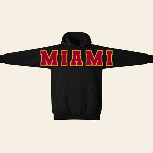 Miami Signature Hoodie 💛❤️