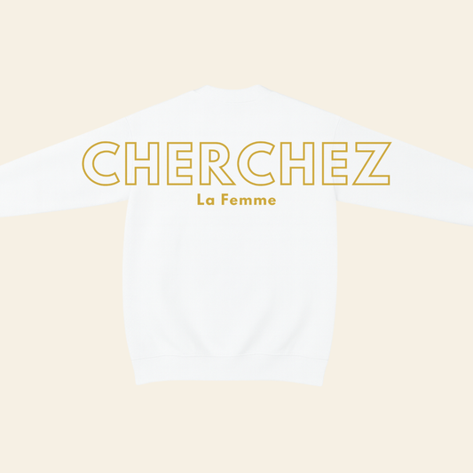 Custom Cherchez white crew