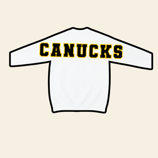 Retro Canucks Signature Crew 🧡🖤