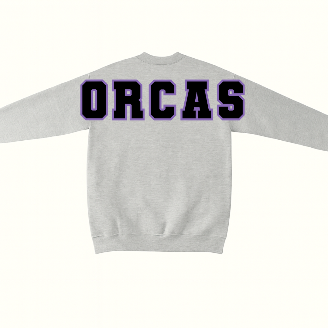 Custom Orkas crewneck sweater