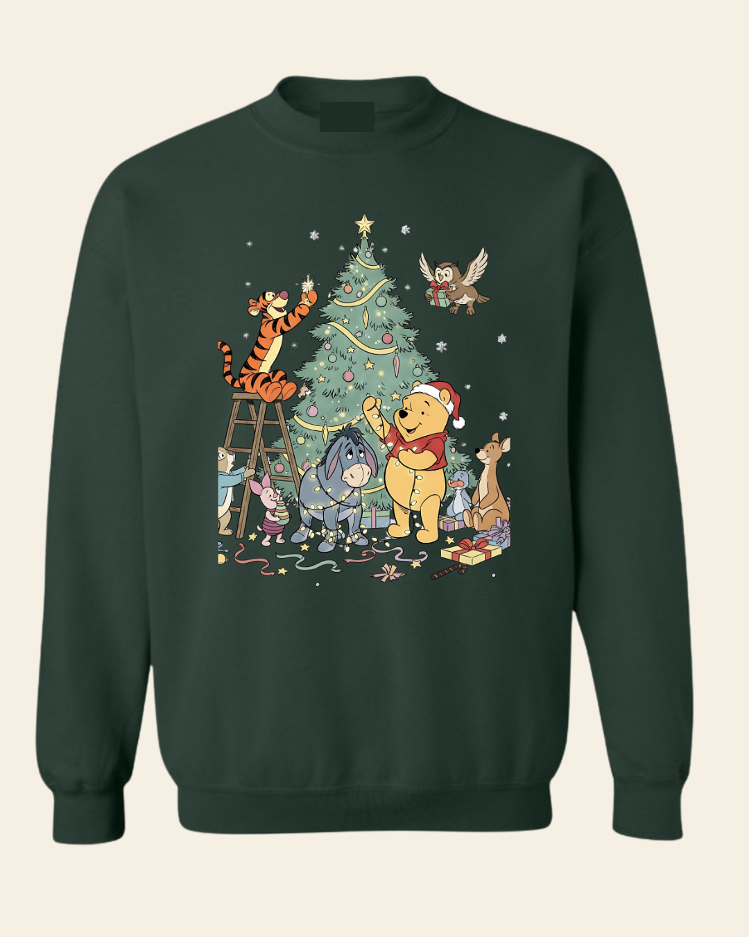 Pooh Bear Christmas Crewneck