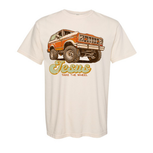 Jesus Take The Wheel T-Shirt