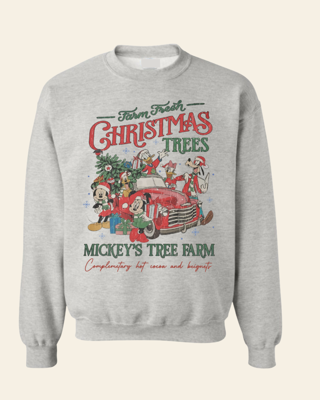 Magical Farm Fresh Trees Crewneck