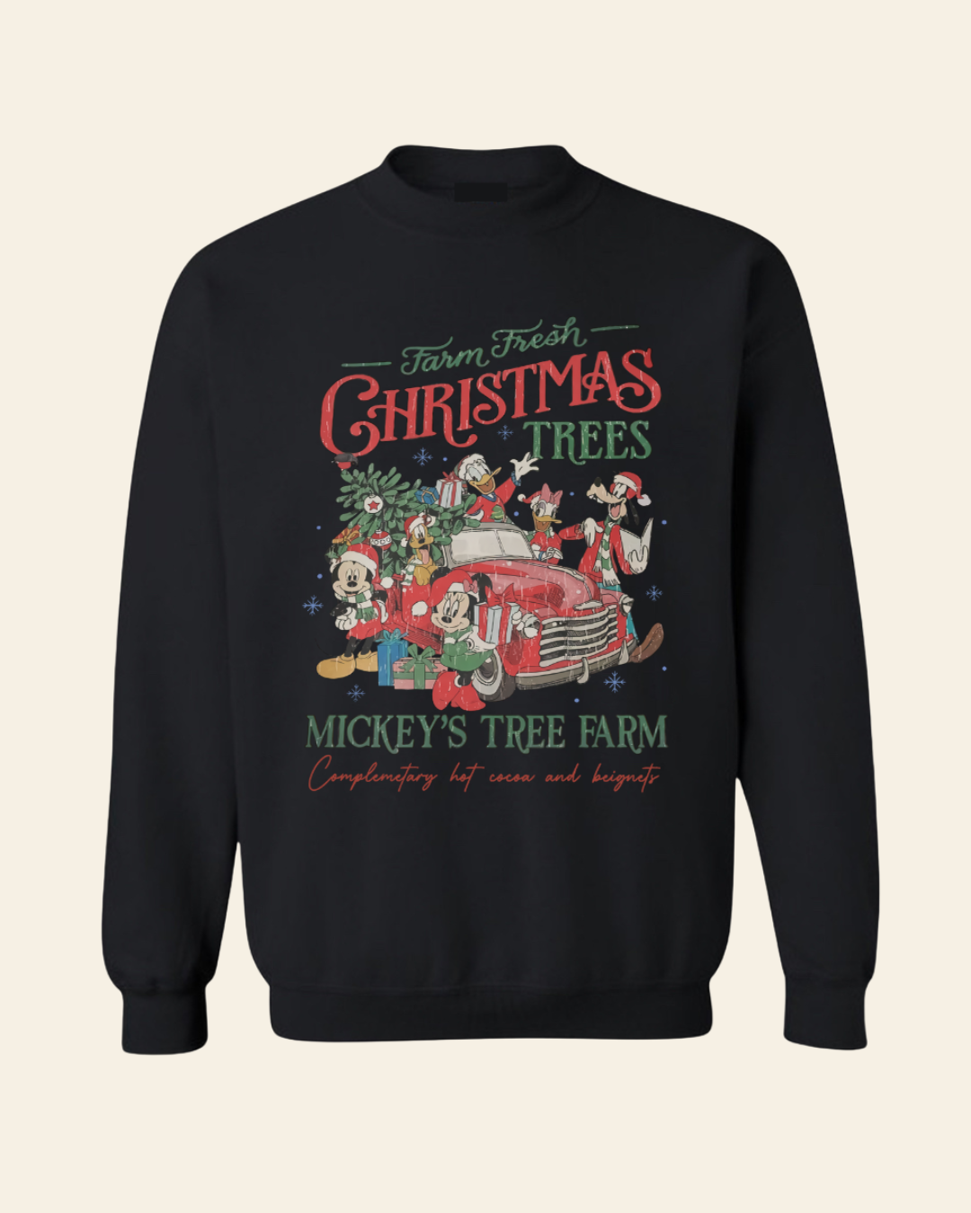Magical Farm Fresh Trees Crewneck