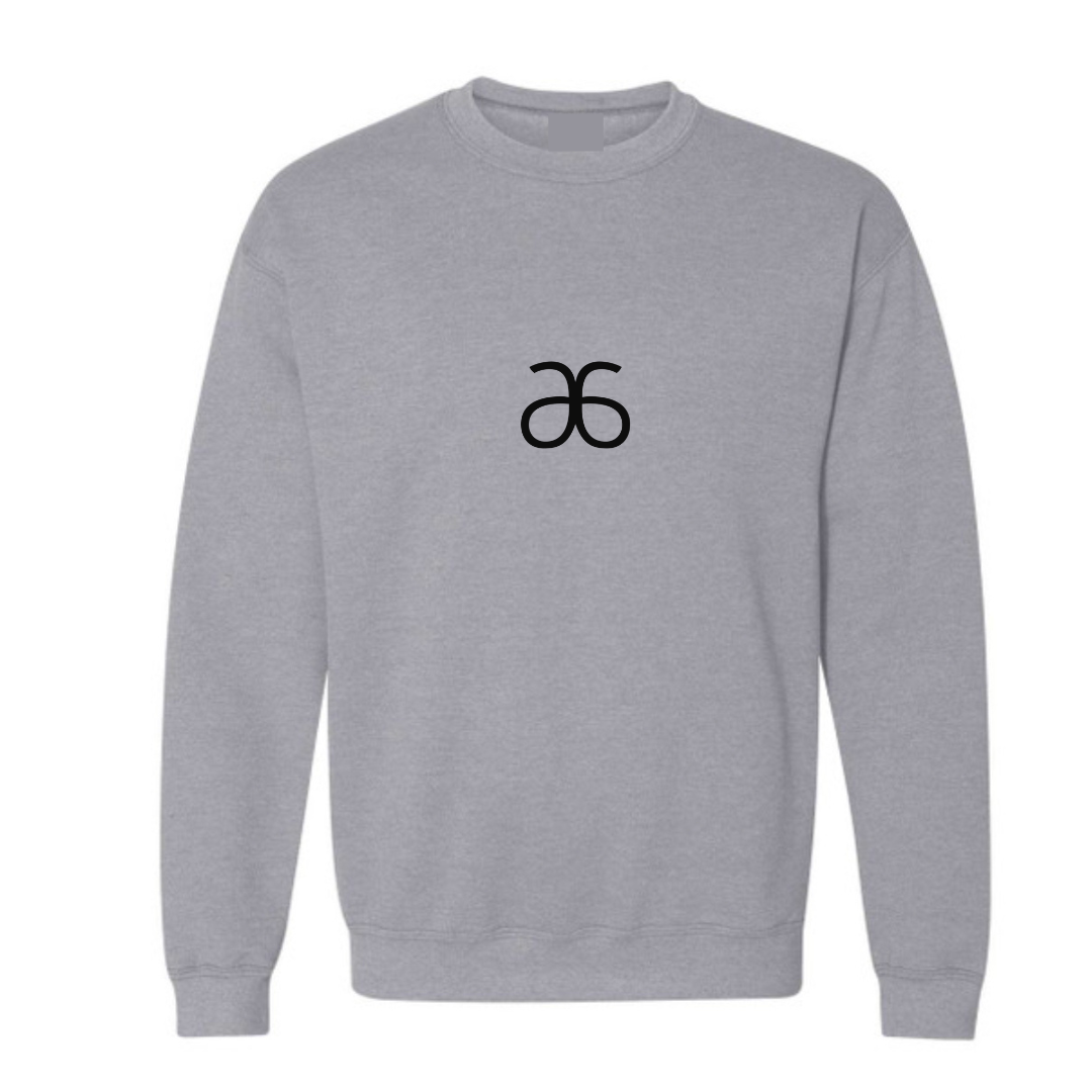 Sporty Grey Signature Crew